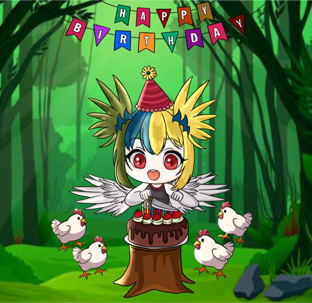 Birthday art